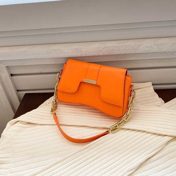 

purses simple texture commuter chain armpit bag 2022 autumn and winter versatile shoulder small square women's