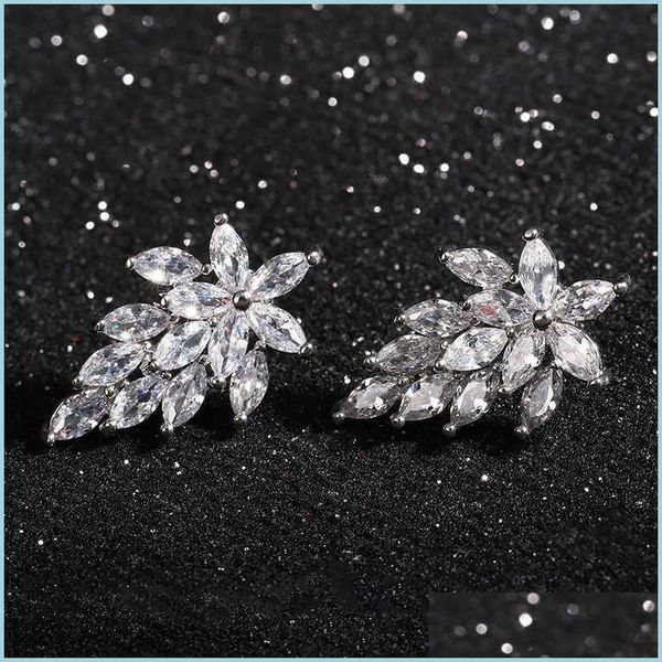 

charm creative copper inlaid zircon exquisite grape earrings and earrings 715 t2 drop delivery 2022 jewelry earring dhmx7, Golden