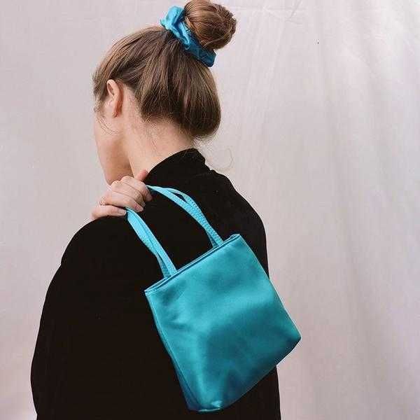 

single package simple fashion ladies shoulder bag vintage satin women underarm handbags small casual tote female shopping purse bags bolsa q