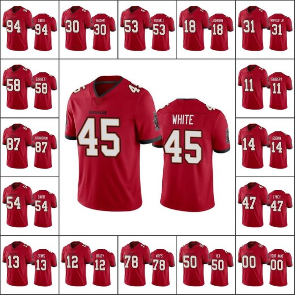 

jersey wholesale custom tampa''bay''buccaneers''men #12 tom brady 45 devin white''nfl''wom, Black