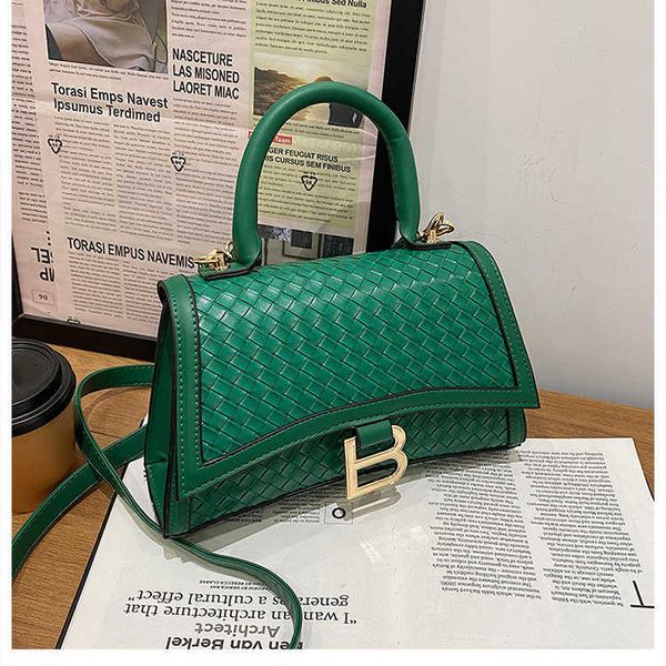 

purses urban elegant woven bag one shoulder women's 2022 versatile fresh sweet small fragrant women