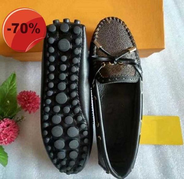 

2021 classics loafers women dress shoes flat shoes canvas and real loafers two tone cap toe fashion casual shoes home011 01, Black