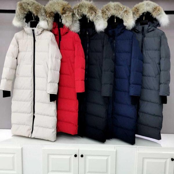 

2022 canada mens men parkas down downs jacket coats outdoor canadian thick warm feather women winter coat outwear jackets goose p, Black;brown