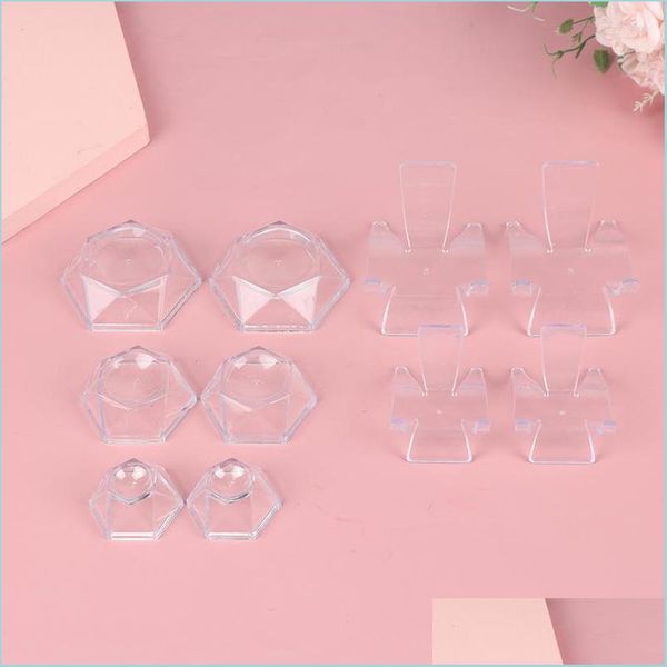 

jewelry pouches bags jewelry pouches bags 2pcs acrylic transparent display shelf mobile book wallet glasses rack mtilayers cellphone dh7x1, Pink;blue