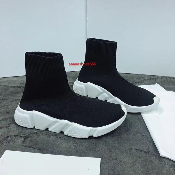 

boot shoes speed trainer casual sock shoe triple black white pink glitter green flat fashion mens balenciagas women runner socks fzm balenca