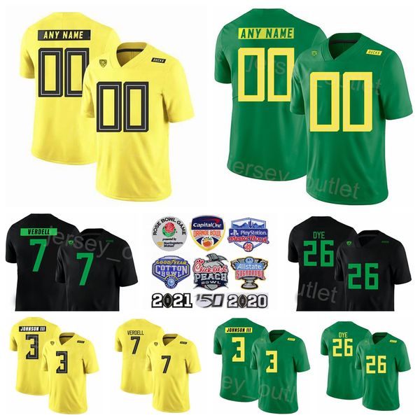 

ncaa college football oregon ducks 14 kris hutson jersey university 6 jaylon redd 13 anthony brown 7 cj verdell 26 travis dye 3 johnny johns, Black