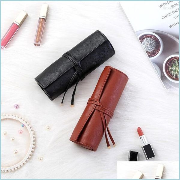 

jewelry pouches bags jewelry pouches bags n58f foldable roll suitable for travel rings necklaces earrings bracelets brit22 drop deli dhfkd, Pink;blue