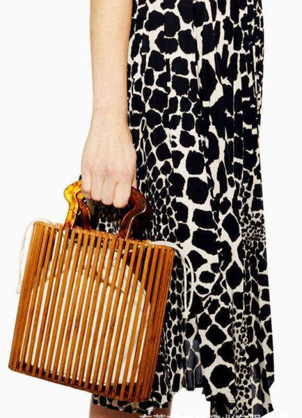 

luxury designer handbags women bags large capacity tote famous brand bamboo shoulder crossbody for beach bag ins220427