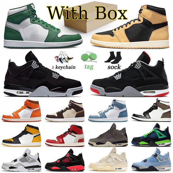 

jumpman 4 1 designer basketball shoes offs white 1s heirloom j4 gorge green j1 yellow toe men trainers starfish women military black canvas