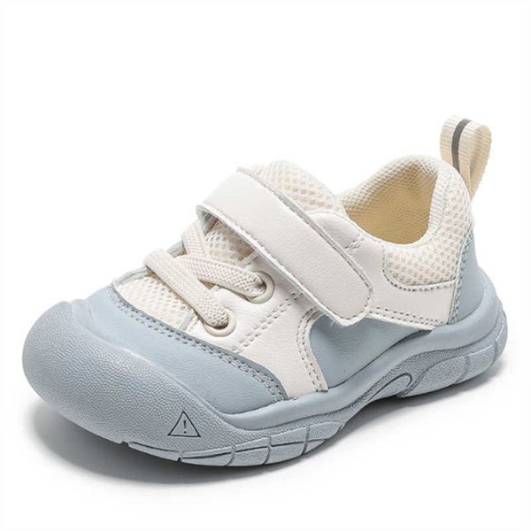 

sneakers 2022 new autumn baby shoes mesh breathable toddler kids sneakers with toe cap outdoor tennis fashion infant shoes eu 15-25 l221013, Black;red