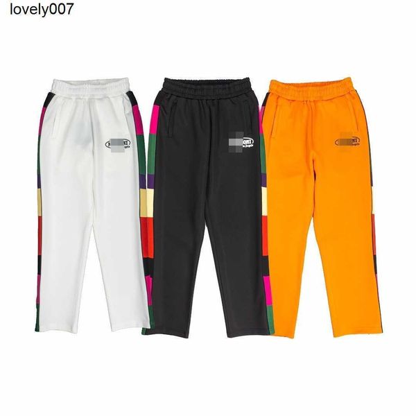 

men's designer pants palmss webbing casual pants angelss, Black