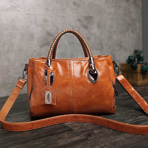 

shoulder bag female women'sreal genuine leather s hand crossbody for women bolsa feminina tote 221015