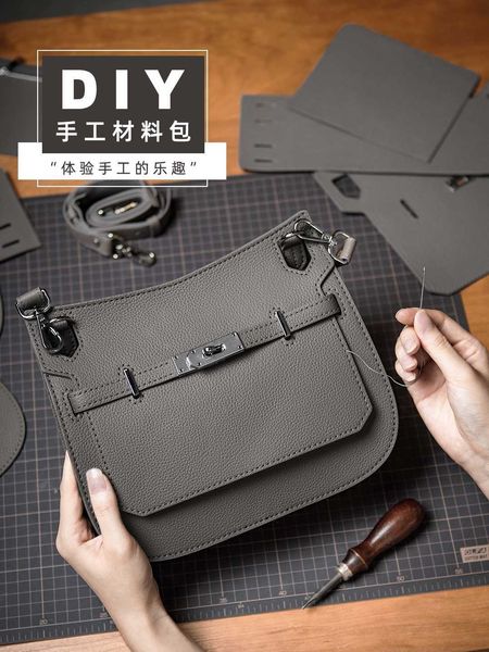 

designer bags fashion jypsiever herme stupid little fish diy handmade h home gypsy head layer cowhide women's one shoulder messenger se