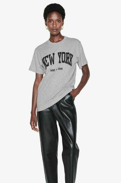 

designer classic anine tshirt bing women letter print sleeve embroidery cotton short sleeve tshirt tees s6im, White