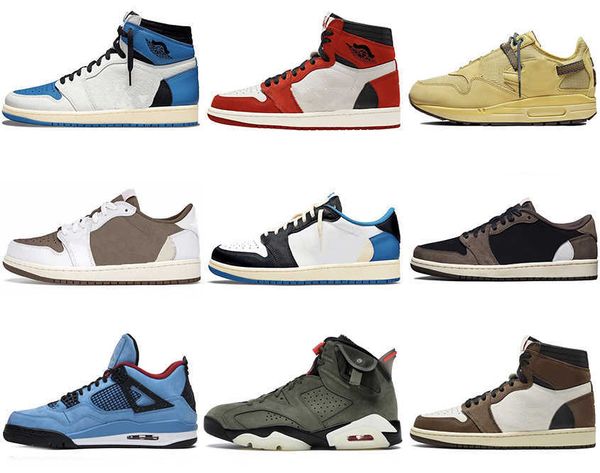 

2022 authentic travis 1 high og sp cactus jack shoes fragment baroque brown chicago saturn gold wheat men women outdoor sneakers dark mocha