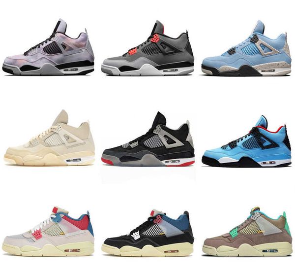 

authentic 4 off wmns sail outdoor shoes travis scotts white zen master infrared dark grey oreo cactus jack university blue glow in the dark