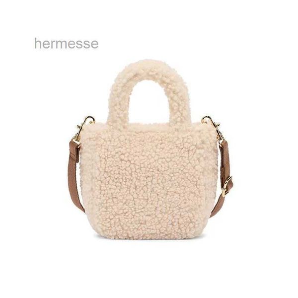 

evening bags ugg designer autumn winter 2022 new design womens accessories lamb fleece candy single shoulder handbags crossbody bag sweet ve