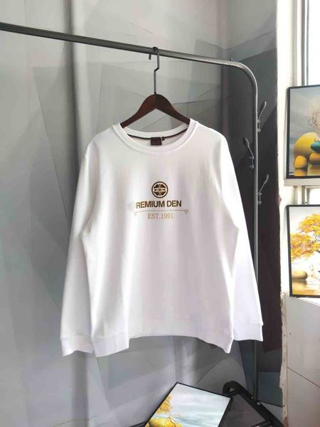 

men's plus size hoodies & sweatshirts round neck embroidered and printed polar style summer wear with street pure cotton wt146, Black;brown