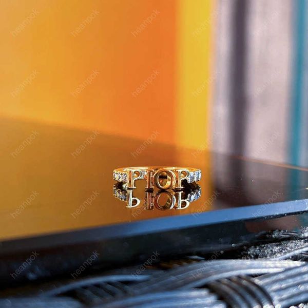 

women designer rings luxurys jewelry diamond letters ring engagements for womens ring designers brand gold love ring ornaments with 1box, Silver