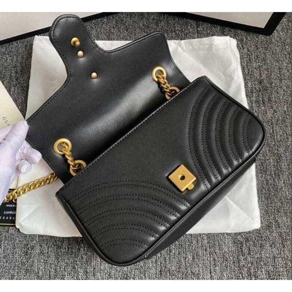 

chain shoulder bags woman fashion classic luxury designer handbags lady genuine leather banquet black messenger crossbody bag