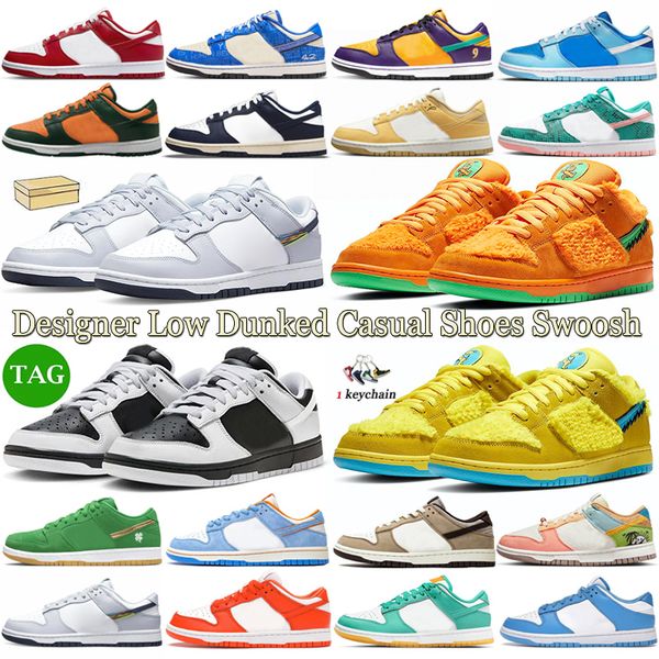

reverse panda casual shoes for men women designer dunked steamboy ost swoosh patchwork ae86 low running shoe eur 36-45