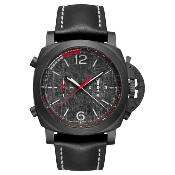 

wristwatches pam 1038 mens es automatic 47mm balck color mechanical, Slivery;brown
