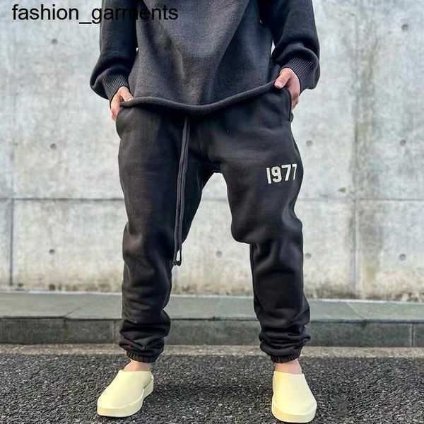 

designer new double thread essential simple fleece leggings, Black