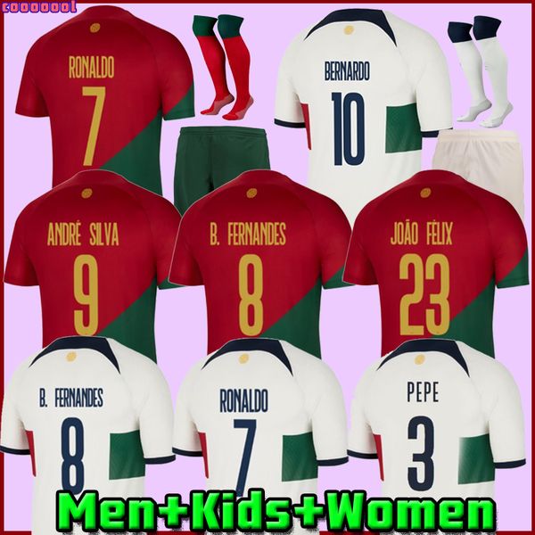 

2022 soccer jersey portuguese bruno fernandes diogo j. world cup portuguesa retro 2022 joao felix 22 23 football shirt bernardo portugieser, Black;yellow