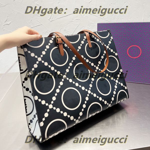 

designer luxury women the tote bag fashion versatile handbags shoulder crossbody bags purse tories totes large capacity saddle wallets 7a zb
