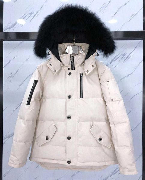 

men's down parkas jackets 22ss casual mens moose jacket outwear outdoor doudoune man winter coat usa knuck warm clothings s-xxl rkli jx, Black