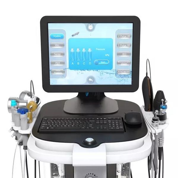 

hdrofacial microdermabrasion hydrabeauty facial cleaning machine skin analyzer system plasma functions oxygen beauty fro salon