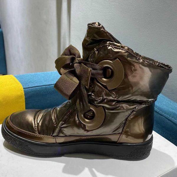 

australia designer boots womens winter boots snow martin boot platform down ankle boots leather winter skiing shoes non-slip outsole no418, Black