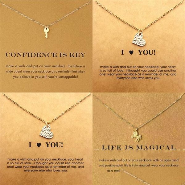 

pendant necklaces necklaces with card gold elephant heart key clover horseshoe triangle charm pendant necklace women fashion jewelry dhwta, Silver