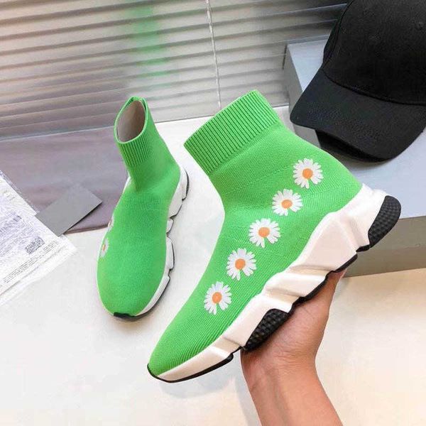 

shoes dress luxury designer speed maroon sock sneakers print sports trainer with