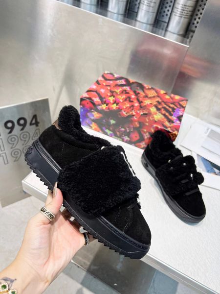 

designer run away sneakers mens casual shoes calf leather shoes women sneaker mesh color trainers retro splicing fashion shoe with box 0720, Black