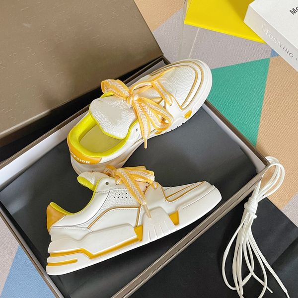 

2022 high low cut oblique bee men women shoes fashion pairs technical leather outdoor platform designers classic 1008, Black