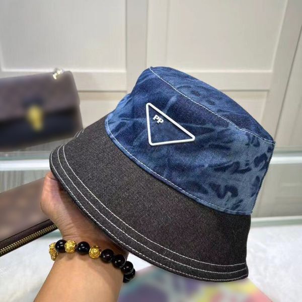 

mens designer bucket hat for men women brand letter ball caps 4 seasons adjustable luxury sports brown baseball hats binding sun hats, Blue;gray