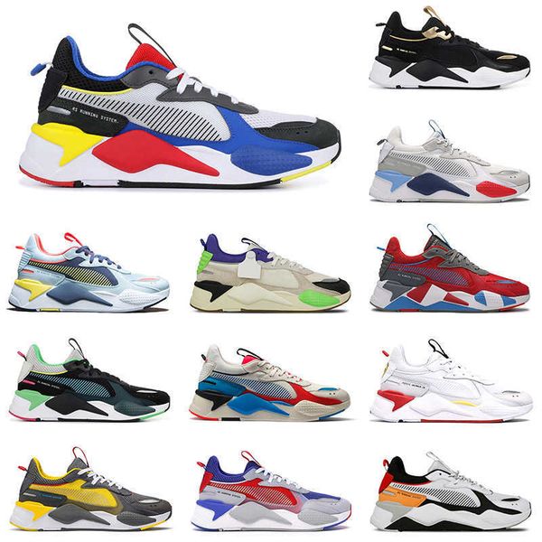 

rs-x new flat casual shoes classic toys trophy red steel gray indigo tracks optimus prime for mens women sneakers size 36-45 ydrv, Black;white