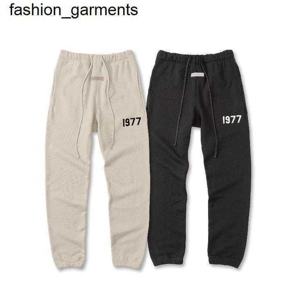 

designer new essential loose sweatpants for long pants men women, Black