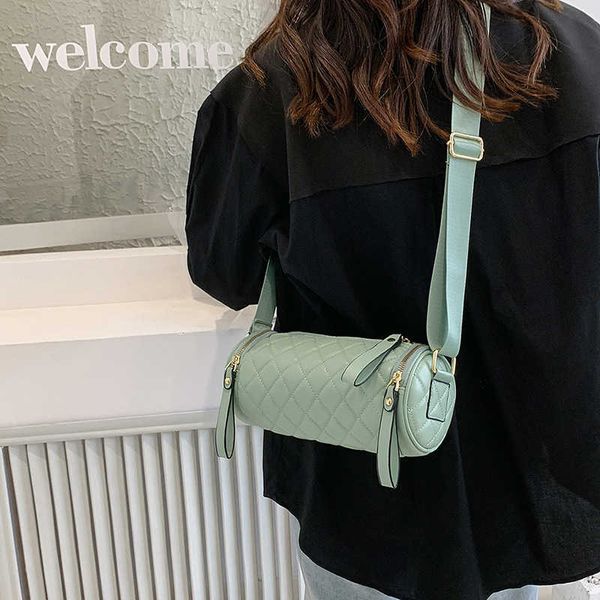 

messenger bags autumn 2022 new small cylinder diagonal straddle shoulder zipper