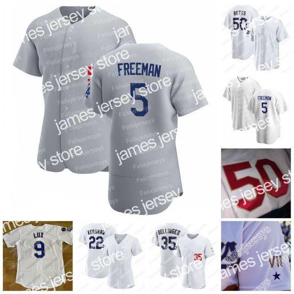 

baseball jerseys 5 freddie an jersey trea turner mookie betts cody bellinger dodger justin turner max muncy gavin lux tony gonsolin julio ur, Blue;black
