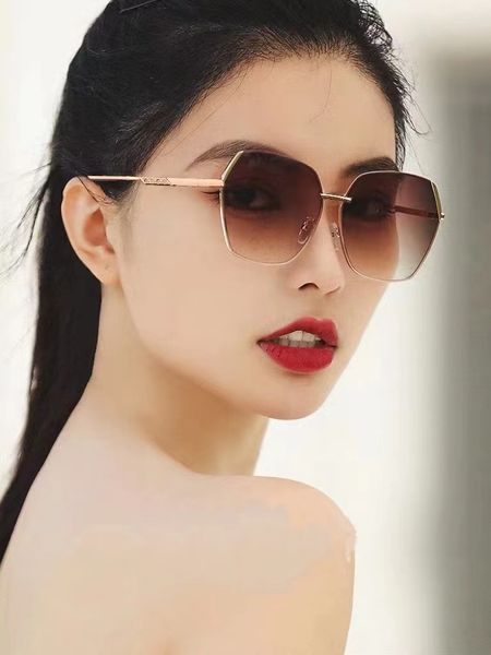 

rimless sunglasses summer polarizadas ladies luxury sunglasses men fashion hexagonal 2022 sun glasses gafas lunettes de soleil femmes women, White;black