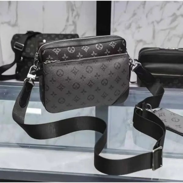 

mens threeinone messenger bag monogram bag shoulder messenger bag