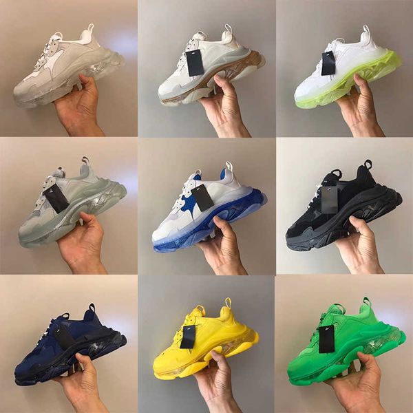 

shoes basketball mens triple s clear sole sneakers designer women trainers neon green vintage dad trainers bubble bottom runner hiking no8