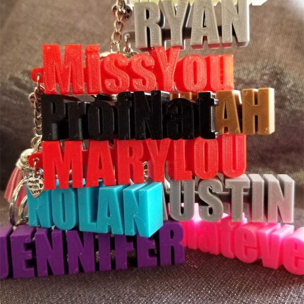

key rings custom acrylic name keychain personalized bag tag name keyrings customized colorful tassel letter jewelry gift l221010, Slivery;golden