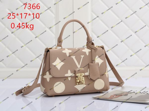 

shoudler madeleine bag women crossbody designer handbag ladies purse embossed letters lock removable shoulder strap m45976 m46041 m46008
