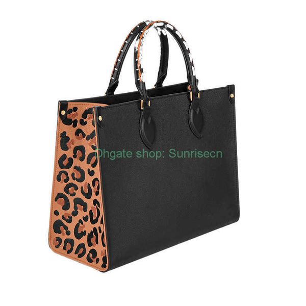 

2 size leopard print designer handbags totes crossbody or one shoulder luxury 0ntheg0 tote bag handbag mom shopping bags high quality