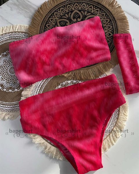 

star velvet bikinis set padded hipster women's designer swimwear outdoor beach tourism vacation bandage luxury brand swimsuits, Black