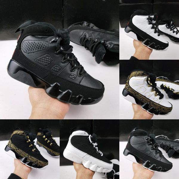 

kids basketball shoes sneakers kid sports trainers cool grey bred patent racer blue white gym statue dark charcoal university gold space jum, Black