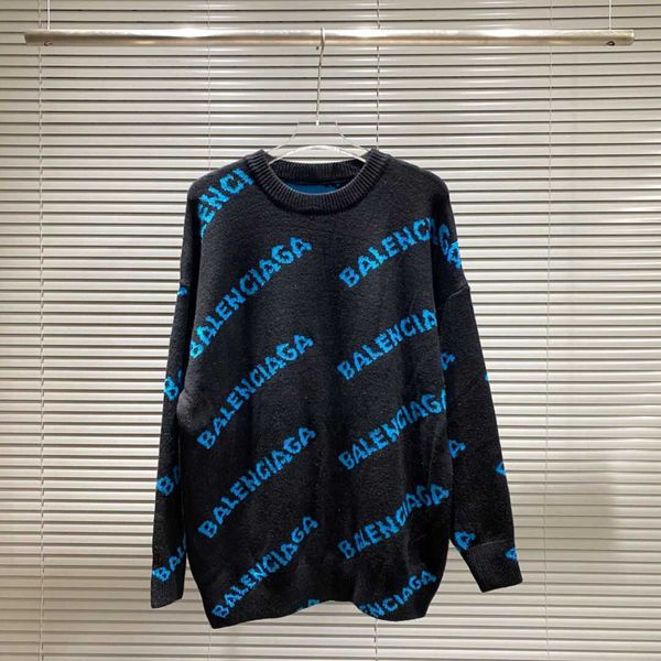 

fashion women cardigan sweater autumn/winter new brand balemcigas ladies knitted women's crew neck letter jacquard casual style 9zcd, White;black